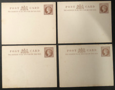 Cartão postal interno GB 4x CP30 QV 1/2d marrom selo interno papelaria em perfeito estado comprar usado  Enviando para Brazil