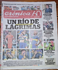 FLUMINENSE Derrotado a BOCA JUNIORS - CAMPEÓN LIBERTADORES Periódico Argentina segunda mano  Argentina 