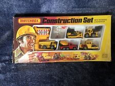Matchbox construction gift for sale  KETTERING