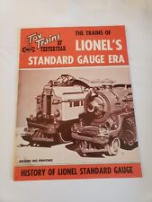 standard gauge toy trains for sale  South Carver
