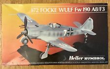 Heller 80235 Focke Wulf Fw 190 A8/F3 Vintage 1982 Model Kit 1:72, used for sale  BRISTOL