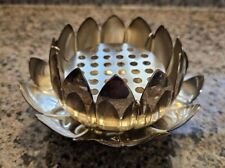 plate bowl silver lotus for sale  Pittsburgh