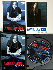 Avril Lavigne Live DVD+CD "My World" 2003 2 cartões postais Japão SEM OBI comprar usado  Enviando para Brazil