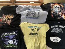 NYHC Metal XL LOT! Converge YOT Gorilla Biscuits BPT RPBC Megadeth Metallica DMS for sale  Shipping to South Africa