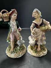 Antique capodimonte lady for sale  Wytheville