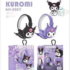 Kuromi Hello Kitty fones de ouvido Sanrio fones de ouvido sem fio Bluetooth anime cosplay comprar usado  Enviando para Brazil