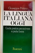 Lingua italiana oggi. usato  Alghero
