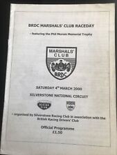Race programme silverstone for sale  FAREHAM