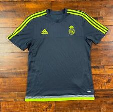 CAMISETA DE FÚTBOL DE ENTRENAMIENTO REAL MADRID 2015/2016 ADIDAS TALLA L ADULTO ADIZERO segunda mano  Embacar hacia Mexico