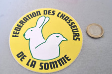 Autocollant sticker chasse d'occasion  Bully-les-Mines