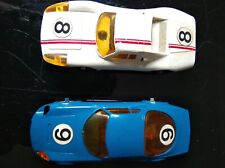 Lot de deux voitures de circuit électrique Jouef Matra Jet 5 et Porsche GT d'occasion  Bordeaux-