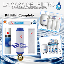 Kit filtri acqua usato  Palermo