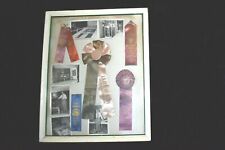 Vintage LOUISIANA State Fair 1st Premium Prize Ribbons 1951 Framed  comprar usado  Enviando para Brazil