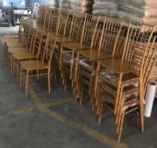 Gold chivari chairs for sale  DAGENHAM