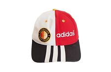 Vintage Feyenoord Rotterdam Adidas Cap lata 90. piłka nożna czapka sportowa duże logo FC na sprzedaż  PL