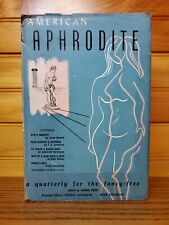 AMERICAN APHRODITE Vol 1 No 1 1951 HCDJ A Quarterly for the Fancy Free, usado comprar usado  Enviando para Brazil