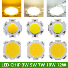 LED Chip COB 3W 5W 10W 12W Power Rund Länglich kaltweiß Warm Neutralweiss Lampe, usado comprar usado  Enviando para Brazil