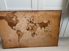 Weltkarte holz wand gebraucht kaufen  Saarbrücken
