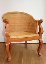 Rattan sessel holzbeinen gebraucht kaufen  Berlin