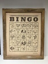 Bingo dogs framed for sale  Moline