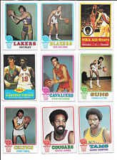 Singles de basquete 1973-74 Topps - Você escolhe, escolhe comprar usado  Enviando para Brazil