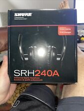 Shure srh240a closed for sale  Noblesville