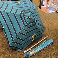 Tommy Bahama 63 Inches Beach Umbrella BLUE for sale  Shipping to South Africa