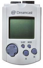 Tarjeta de Memoria Visual Oficial Sega Dreamcast Blanca VMU ¡NUEVAS BATERÍAS Probadas Funciona! segunda mano  Embacar hacia Argentina