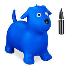 Dmuchana zabawka dla dzieci piesek pies gumowy bujaczek skoczek z pompką, używany na sprzedaż  Wysyłka do Poland
