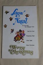 Livro de canções de órgão indonésio vintage LAGU NATAL 2 (Feliz Natal) comprar usado  Enviando para Brazil