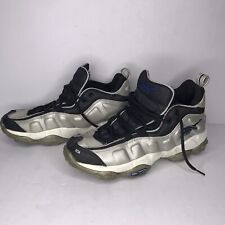 Tênis masculino raro 1998 Reebok DMX tamanho 10 preto prata azul basquete RA710PYE comprar usado  Enviando para Brazil