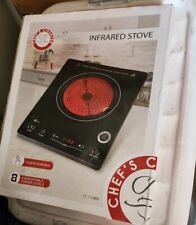 Usado, Cooktop elétrico queimador único, fogão elétrico superior com controle de toque, comprar usado  Enviando para Brazil