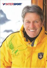 Autografo Bernhard Russi sci alp campione olimpico campione del mondo svizzero A5 carta.xyz usato  Spedire a Italy