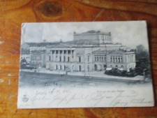 IPZIG VIEW OF THE NEW THEATER POSTCARD VFOPN 1904 TO CHURCH LAMITZ for sale  Shipping to South Africa