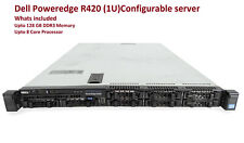 HDD Dell PowerEdge R420 Xeon UPTO 8-CORE E5-2470 64GB 96GB DDR3 H310 1TB SAS comprar usado  Enviando para Brazil