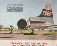 Seaboard western airlines for sale  Shipping to Ireland