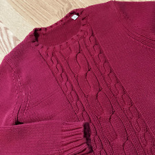 Heavy cable knit for sale  Roseville