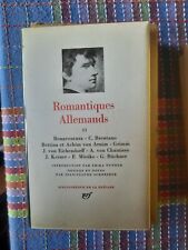 Romantiques allmands volume usato  Pieve Del Cairo