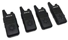 Lote de 4 rádios bidirecionais Walkie Talkies UHF Retevis RT22S FRS 22 canais - Testado comprar usado  Enviando para Brazil