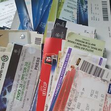 Ticket stubs european for sale  ST. NEOTS