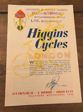 Original higgins cycles for sale  BARNOLDSWICK