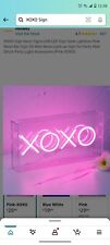 Xoxo sign neon for sale  Gaylesville