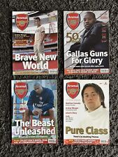 arsenal official magazine for sale  WELLING