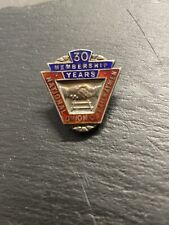 30 years service badge for sale  BRIDGEND