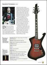 Usado, Daron Malakian Ibanez Iceman + Steve Vai JEM 77 BFP artigo de guitarra com especificações comprar usado  Enviando para Brazil
