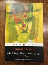 Um pouco maior que todo o universo: poemas selecionados por Fernando Pessoa 2006 comprar usado  Enviando para Brazil