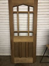 Hardwood external door for sale  ROSSENDALE