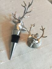 Stag bottle stopper for sale  CWMBRAN