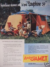 Publicité camping andre d'occasion  Compiègne