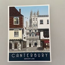 Canvas canterbury picture. for sale  WHITSTABLE